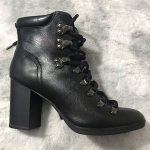 Calvin Klein Saffiano/Cow Roma black boot